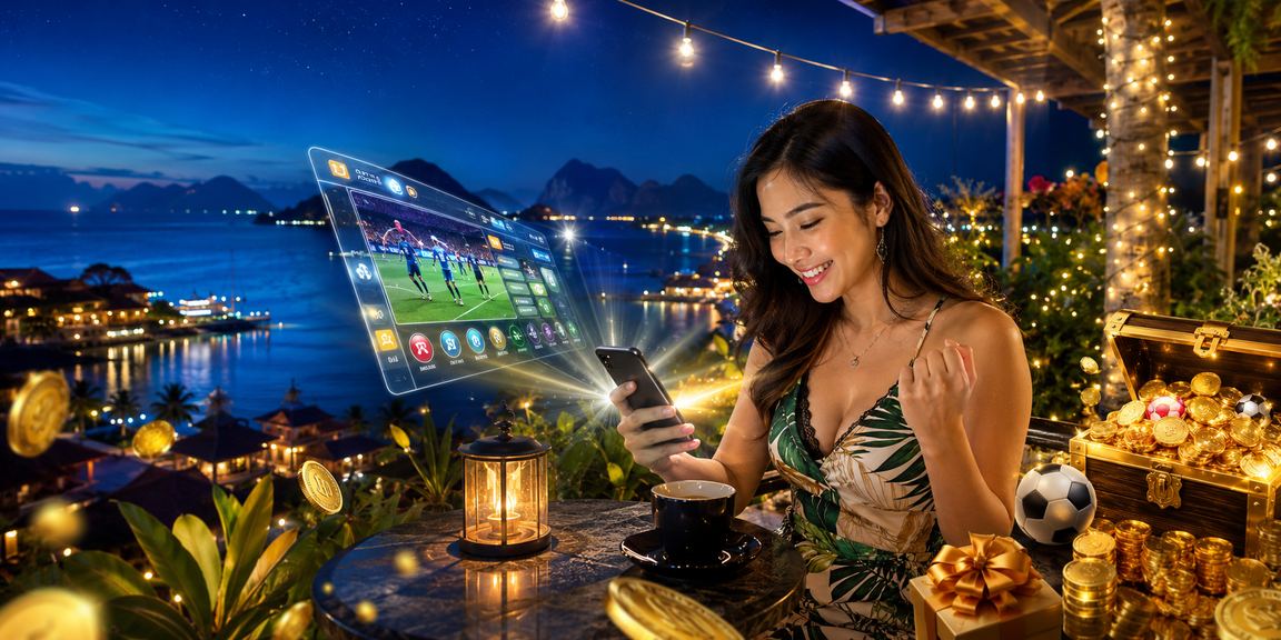 Pengguna di Langkawi mengakses kasino mudah alih dan platform sukan win4u