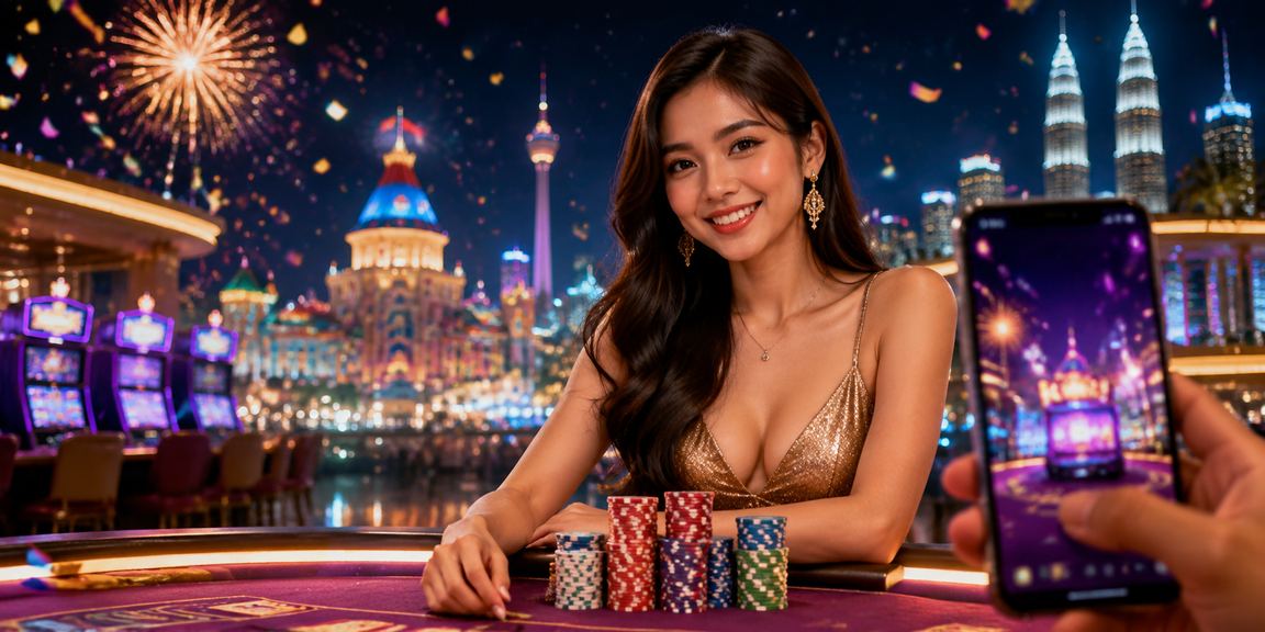 Pengguna Malaysia mengakses platform sukan dan casino melalui telefon bimbit